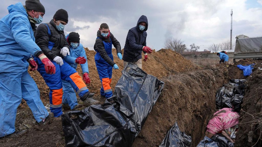 So far, 16,000 civilian bodies have been found in mass graves in Mariupol |  Currently