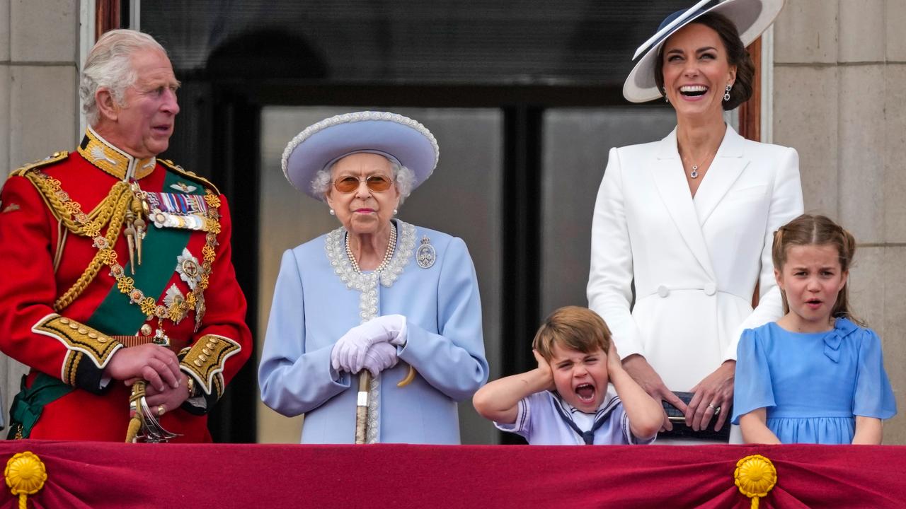 Prince Louis was also not in the best mood during the balcony scene a few days ago.