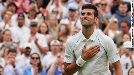 Novak Djokovic kicks off Wimbledon title defense with tough win