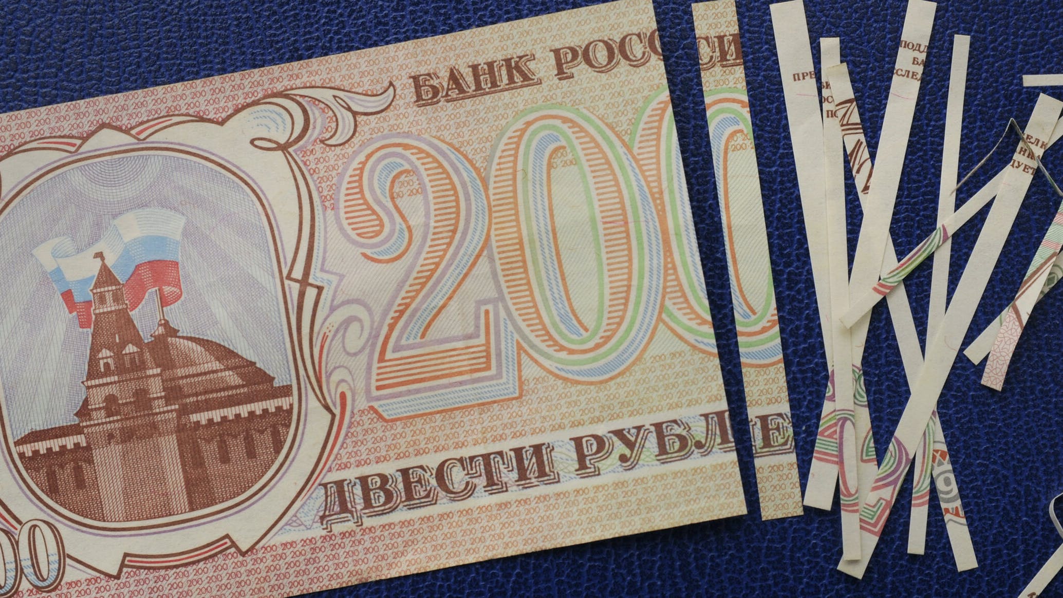 The Russian ruble has fallen nearly 10 percent against the US dollar