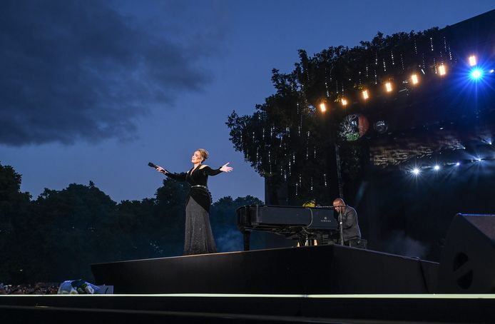Adele gave her last big concert in 2017.