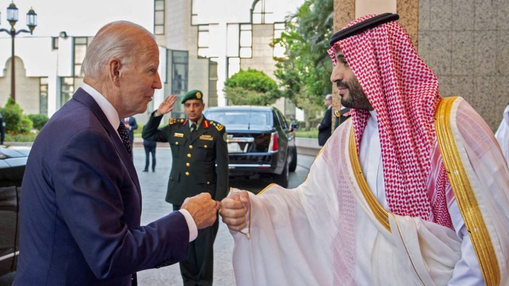 Biden speaks with the controversial Saudi crown prince about the Khashoggi case