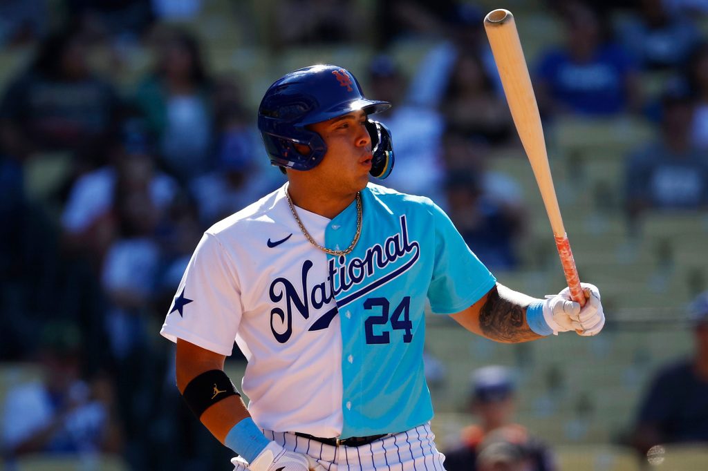 Francisco Alvarez during the Futures Game on July 16, 2022.