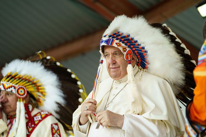 Pope Francis made an impact on his journey when he apologized to indigenous peoples for abuses that the Catholic Church had promoted for years.