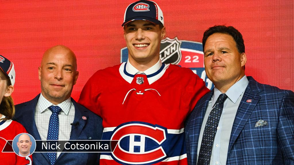 Canadians, Slavkovsky have an unforgettable night in Draft