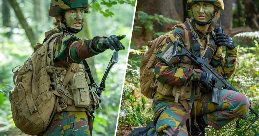 No camp for princesses, but heavy military summer camp: new photos show Belgian Princess Elizabeth in action |  News