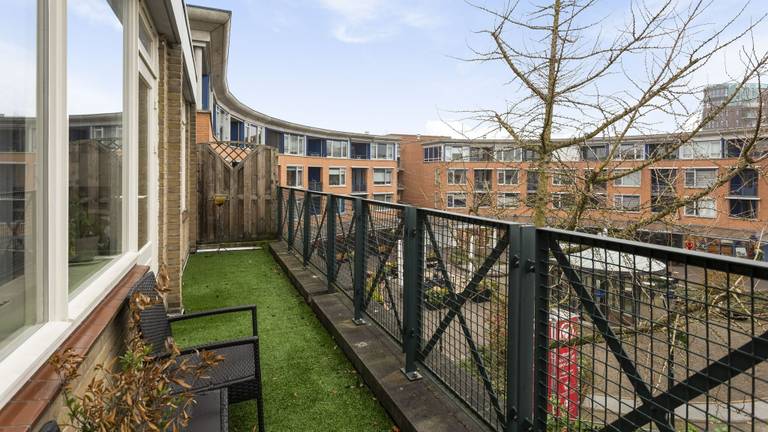 Apartment with a spacious balcony in the center of Uden (Photo: Van de Veen).