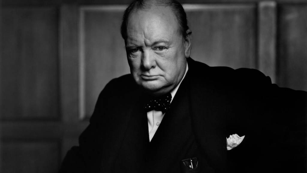 Churchill's iconic portrait was stolen months ago, and the theft was only discovered now
