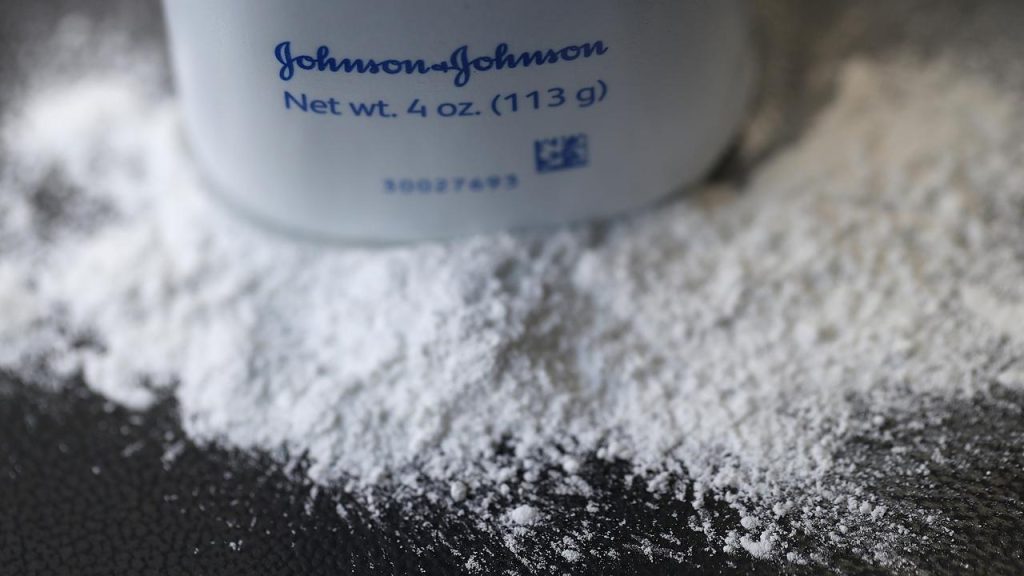 Johnson & Johnson will stop selling talcum-containing baby powder next year |  Currently