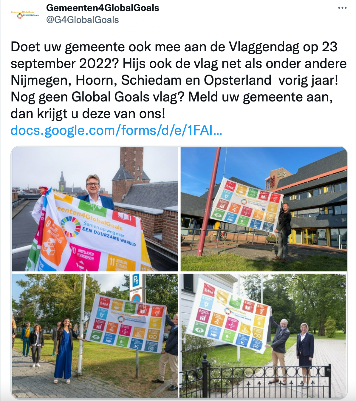 Pepijn van Houwelingen (FVD) is angry at municipalities waving the SDG flag: 