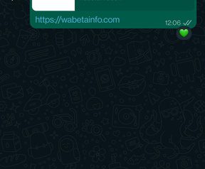 WhatsApp beta allows users to recover deleted messages.  Source: WABetaInfo.