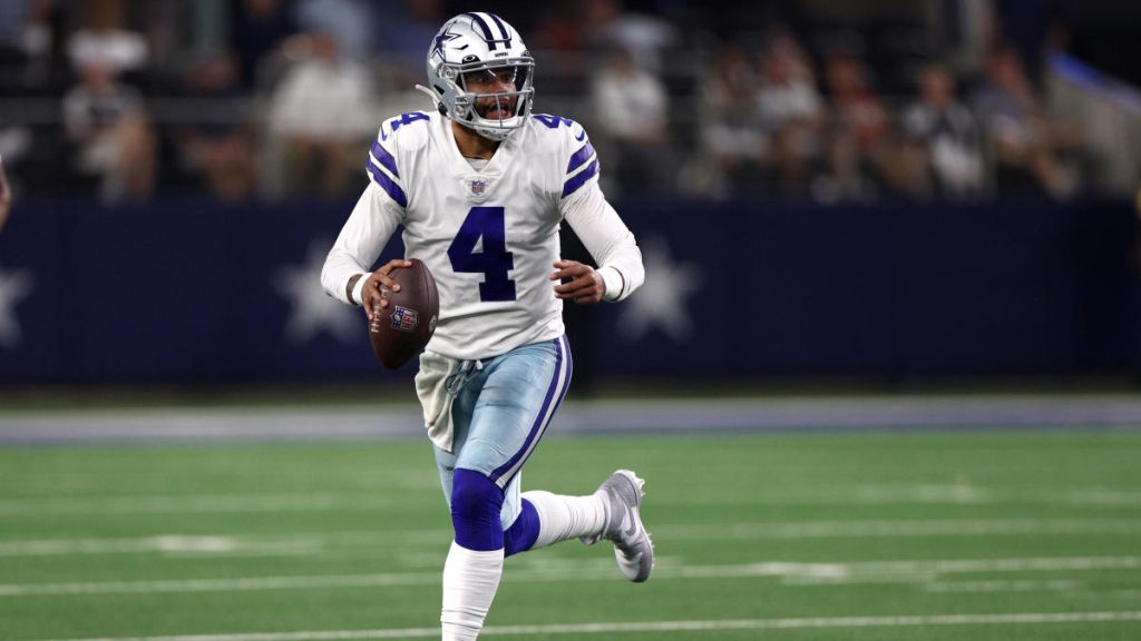 Cowboys' Dak Prescott will miss several matches after sustaining a hand injury in the first week of the Buccaneers' loss