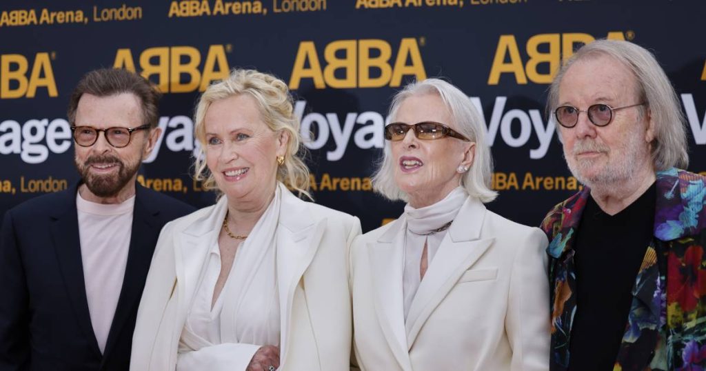 ABBA's Anna Farid appears at ABBA Voyage in London |  show