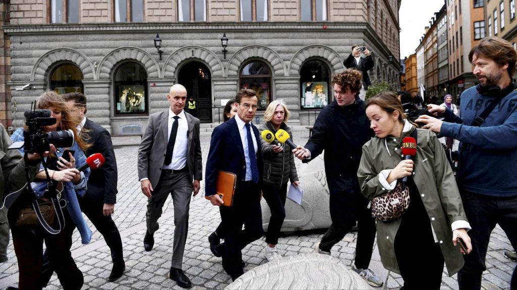 Sweden's third party leader may start forming a new government |  Currently