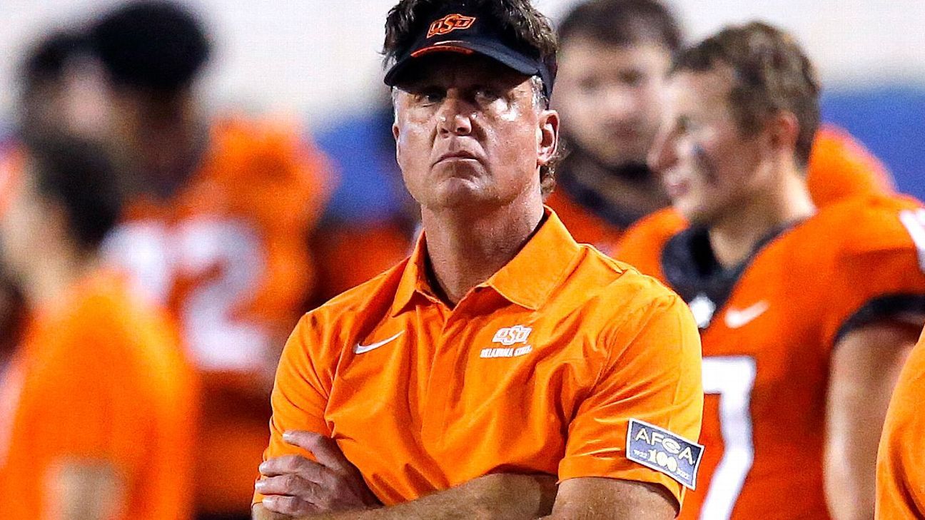 When it comes to the end of the Bedlam football rivalry, coach Mike Gundy insists “Oklahoma State has no part in this.”