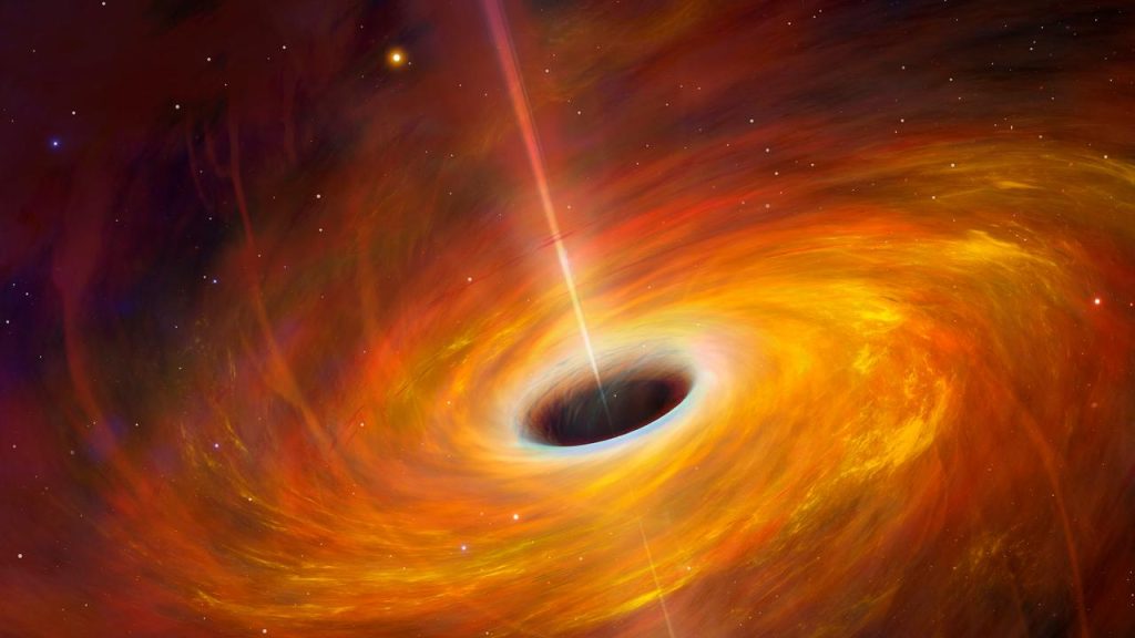 Astronomers have discovered a huge black hole 'practically in our own backyard' |  Sciences