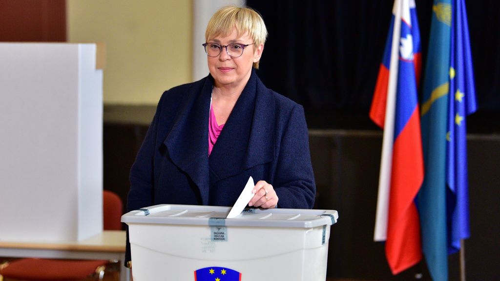 54-year-old Natasa Berk Musar becomes the first female president of Slovenia