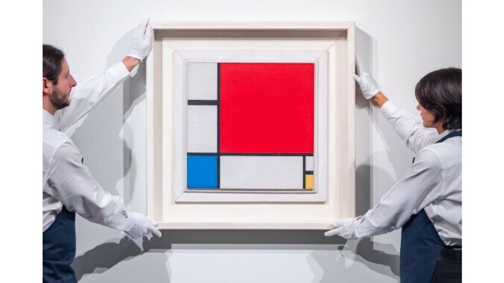 Record amount for Mondrian composition No. II