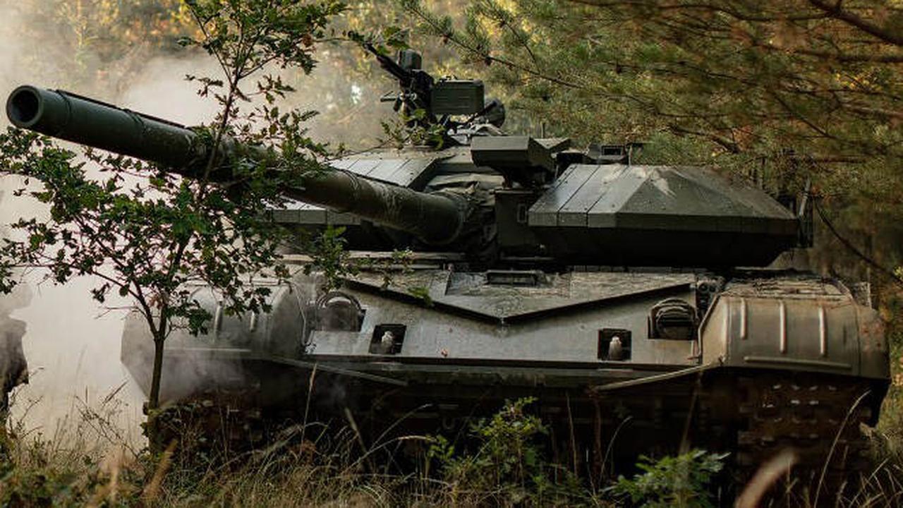 T-72 tank.