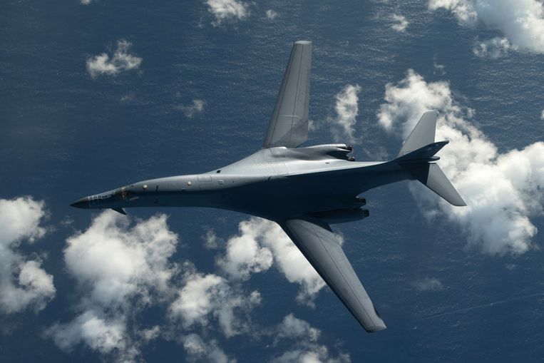 B-1B bomber for the US Air Force.  AFP photo