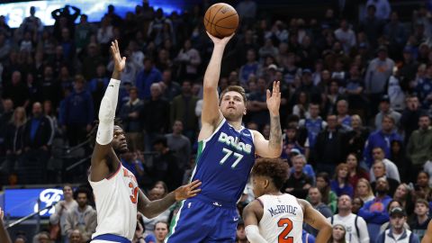 Luka Doncic scored a massive final bucket to take the game into overtime.