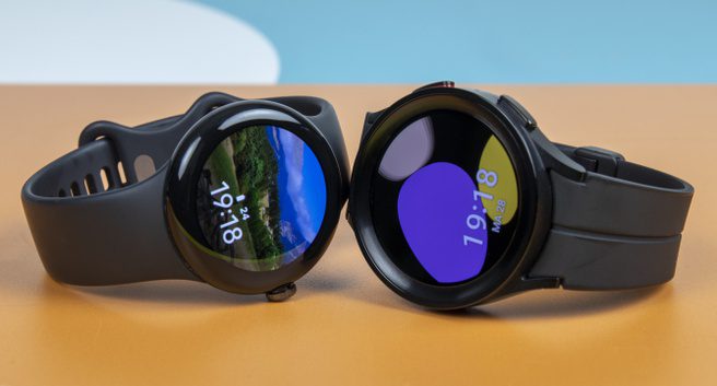 Google Pixel Watch and Samsung Galaxy Watch 5 Pro