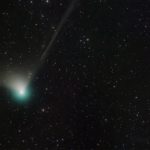 On this date there is a green comet over Enschede