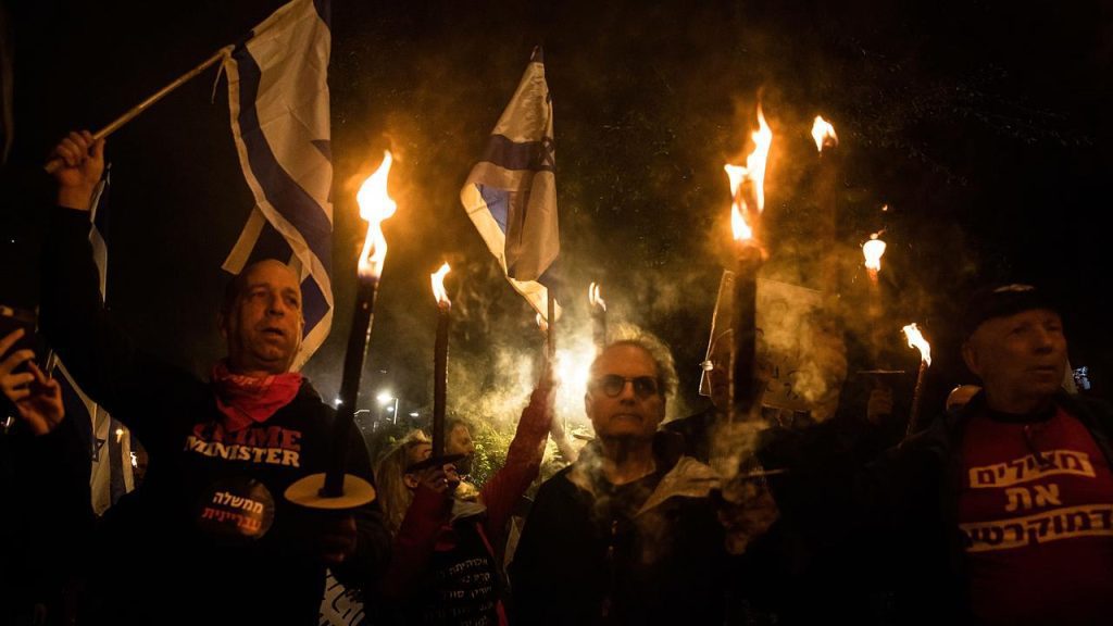 A large demonstration in Tel Aviv against the new far-right government in Israel |  Abroad