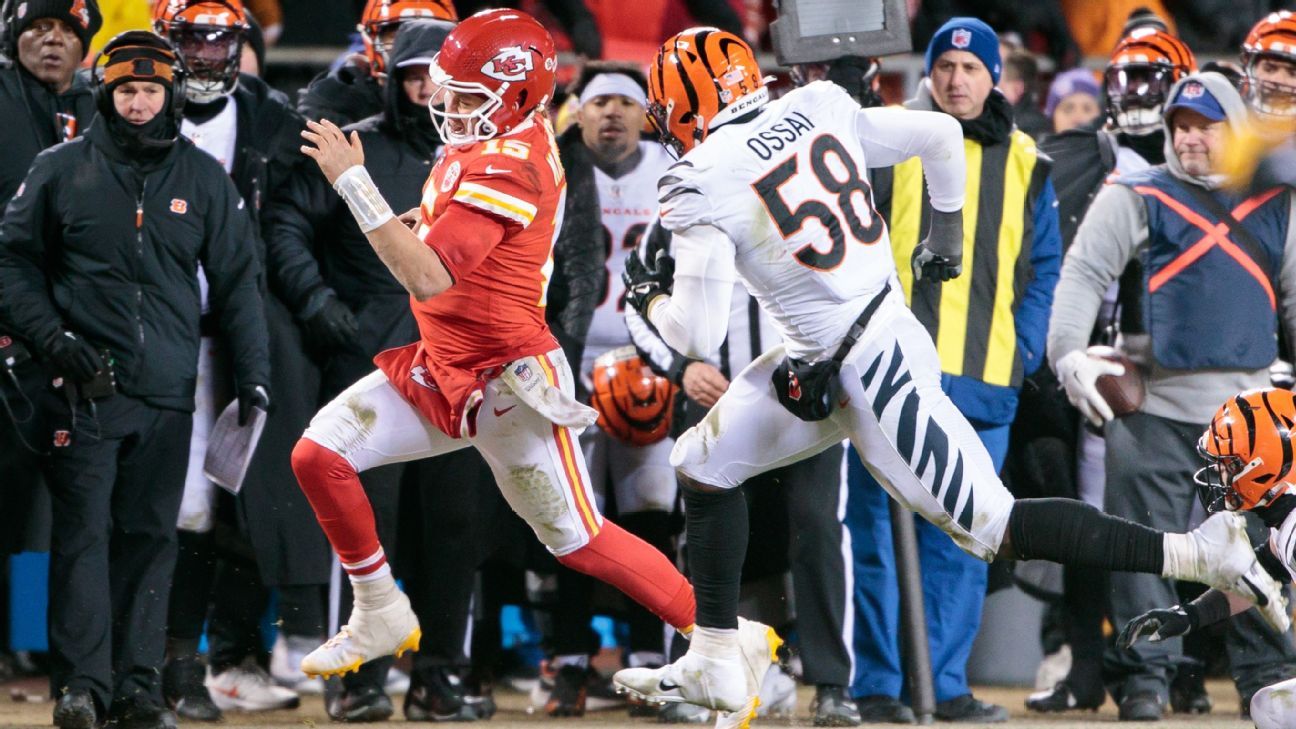 Bengals’ Joseph Osai regrets the penalty that led to the Chiefs victory