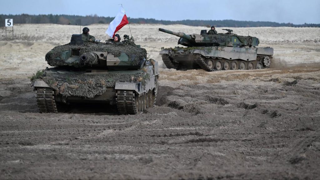 Ukraine received its first Leopard 2 tanks  A year of war in Ukraine
