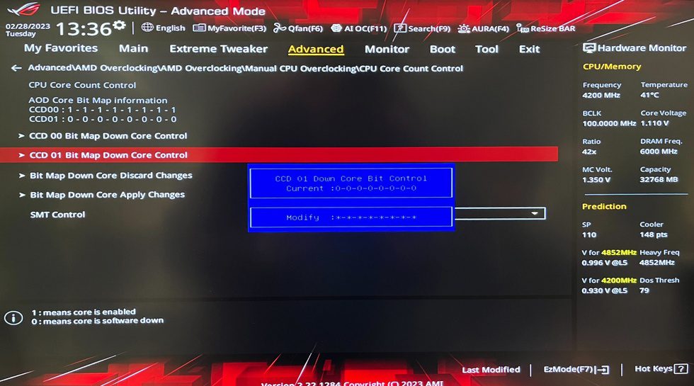 ccd is disabled in bios in a neat way - and taking a screenshot of it, as you can see, doesn't work either.