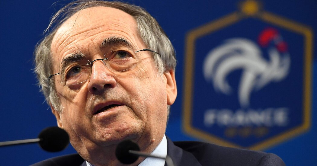 France's Legright steps down but lands on his feet with FIFA