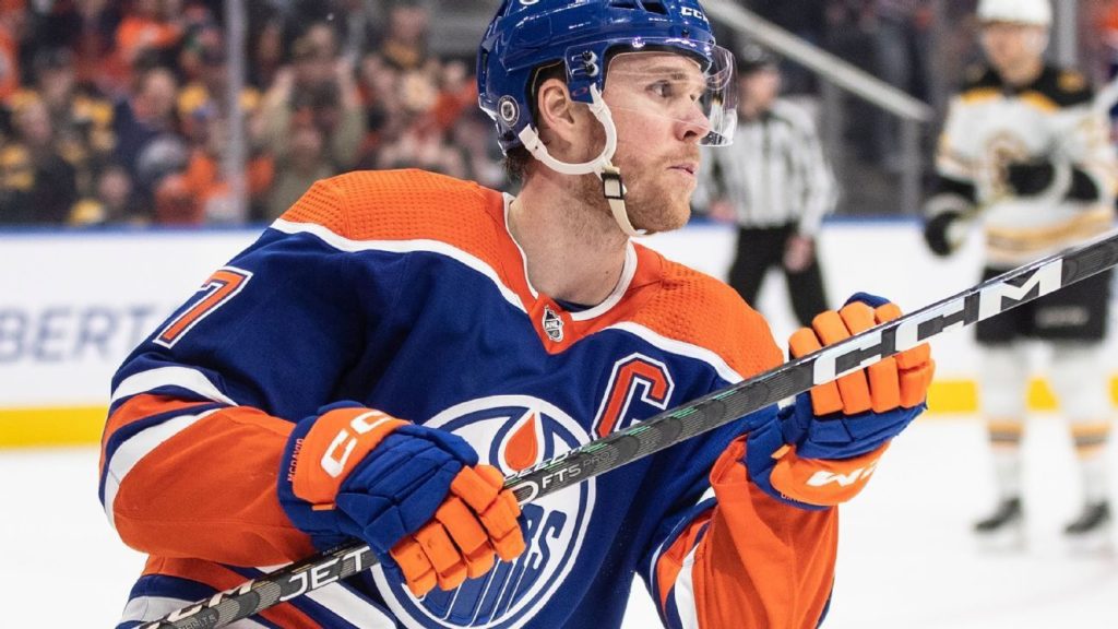 McDavid scores 50th, but the Oilers lose to the best team in the league