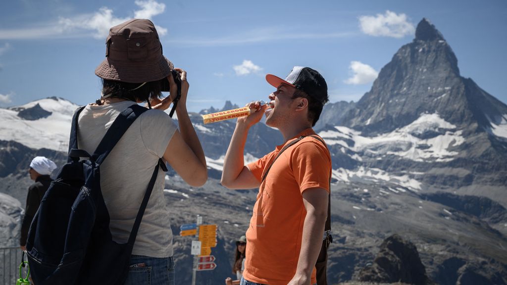 The Matterhorn has to ditch its Toblerone packaging, the bar isn't Swiss enough anymore