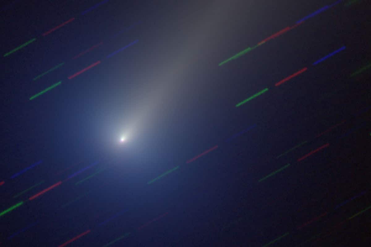 A new comet is hurtling towards the sun.  It is brighter than the brightest star