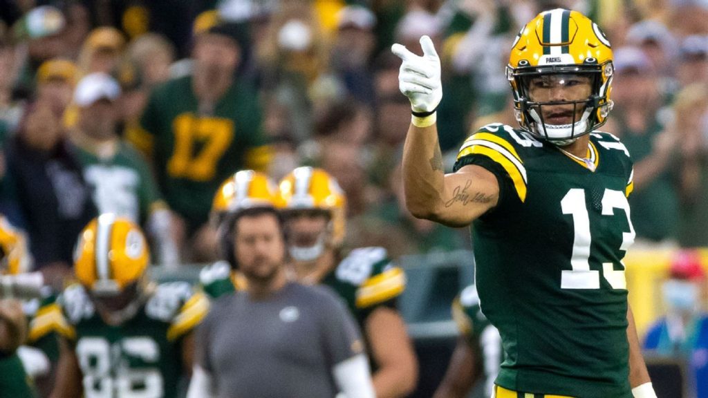 Allen Lazard happy to join Jets;  Aaron Rodgers access eyes