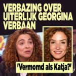 Amazed by Georgina Verban’s look: “Disguised as Katya?”