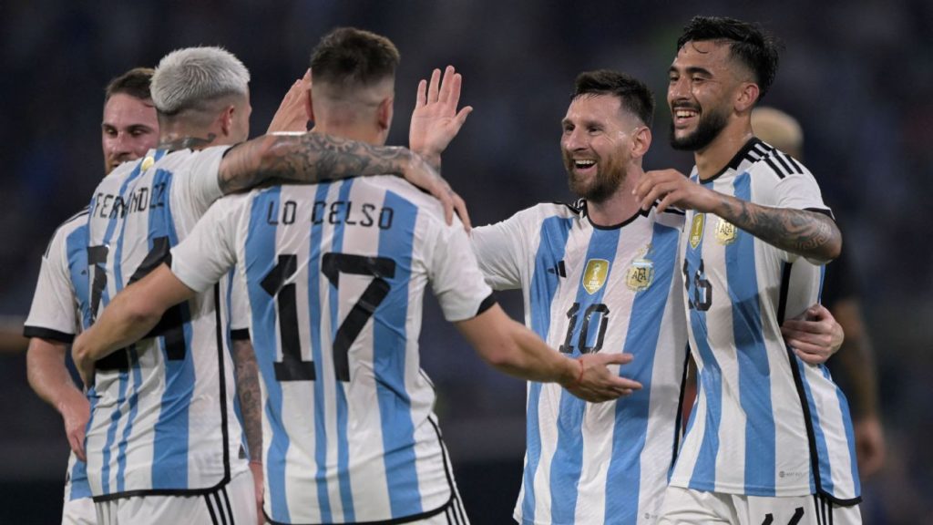 Argentina vs Curaçao - Football match report - March 28, 2023