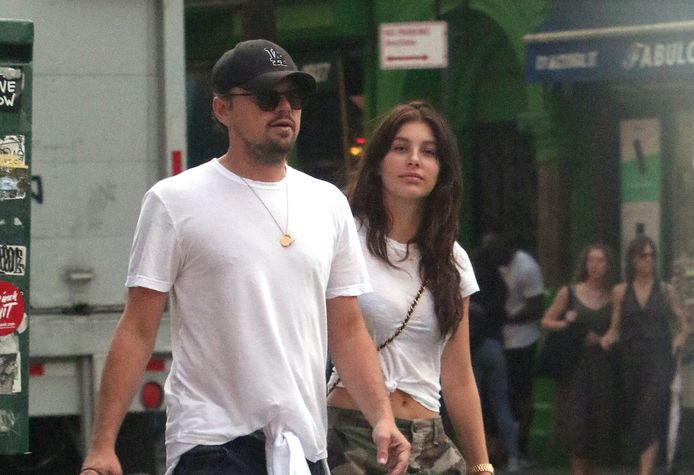 Leonardo DiCaprio and Camila Morrone.