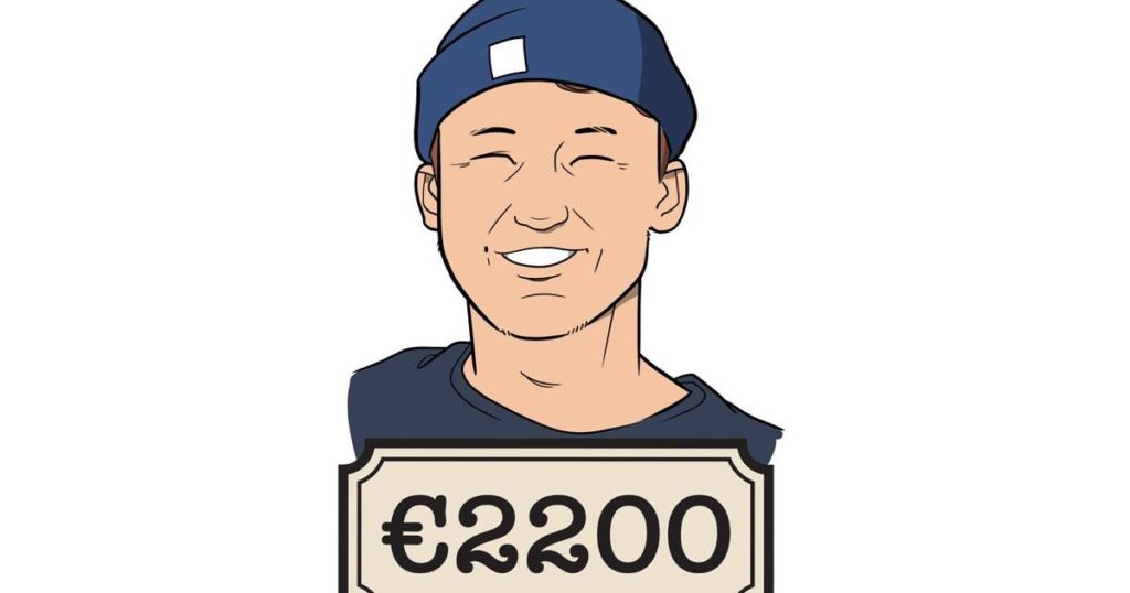 Mitch (24): I decided I'd be happy with the €1,200 net.|  salary