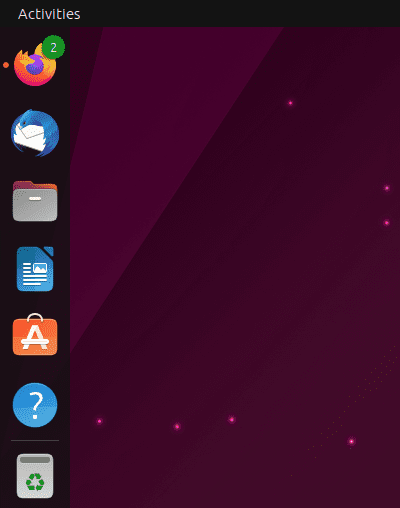 Ubuntu 23.04 notification badges have been cropped