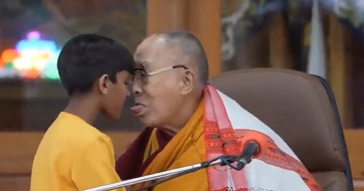 Dalai Lama apologizes for video asking boy to suck his tongue |  Instagram