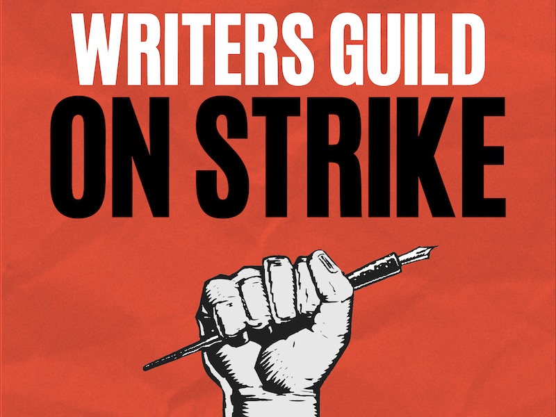 Writers strike in America