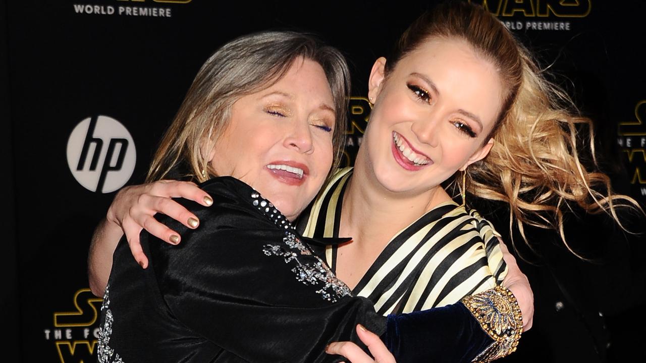 Carrie Fisher's Daughter Doesn't Want a Family at the Unveiling of the Star on the Walk of Fame |  Backbite