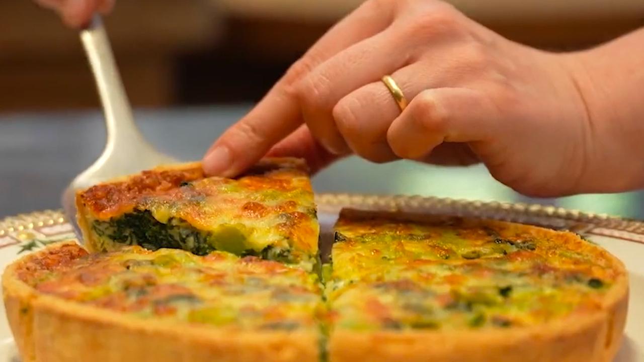 Beeld uit video: Deze quiche koos Charles voor zijn kroningslunch