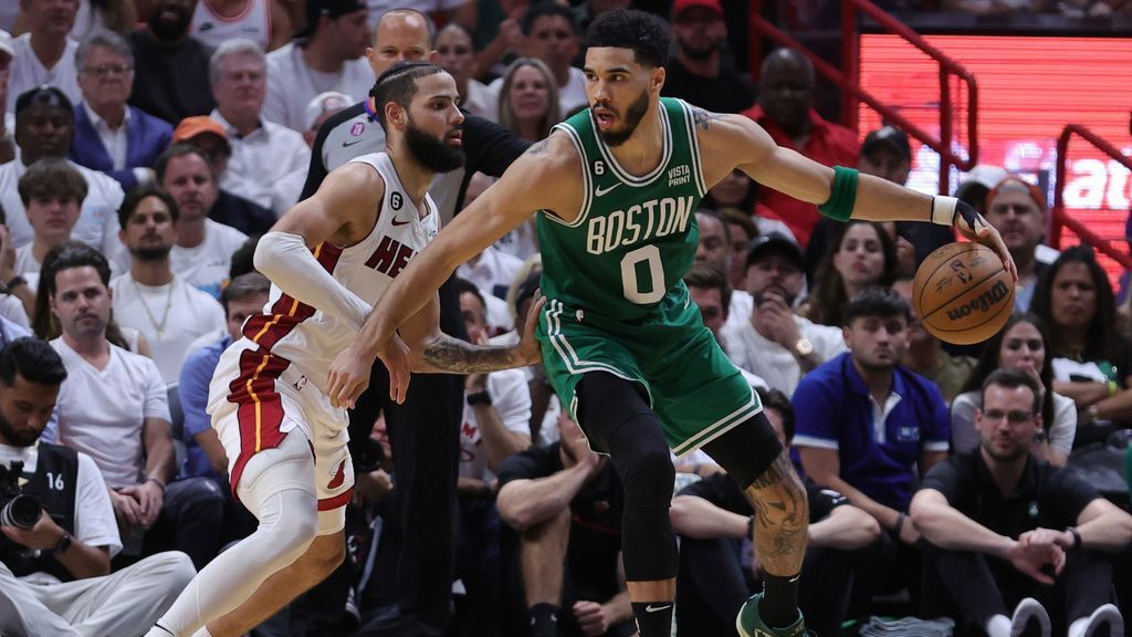 Celtics show "poise" face elimination, extended series vs. Heat
