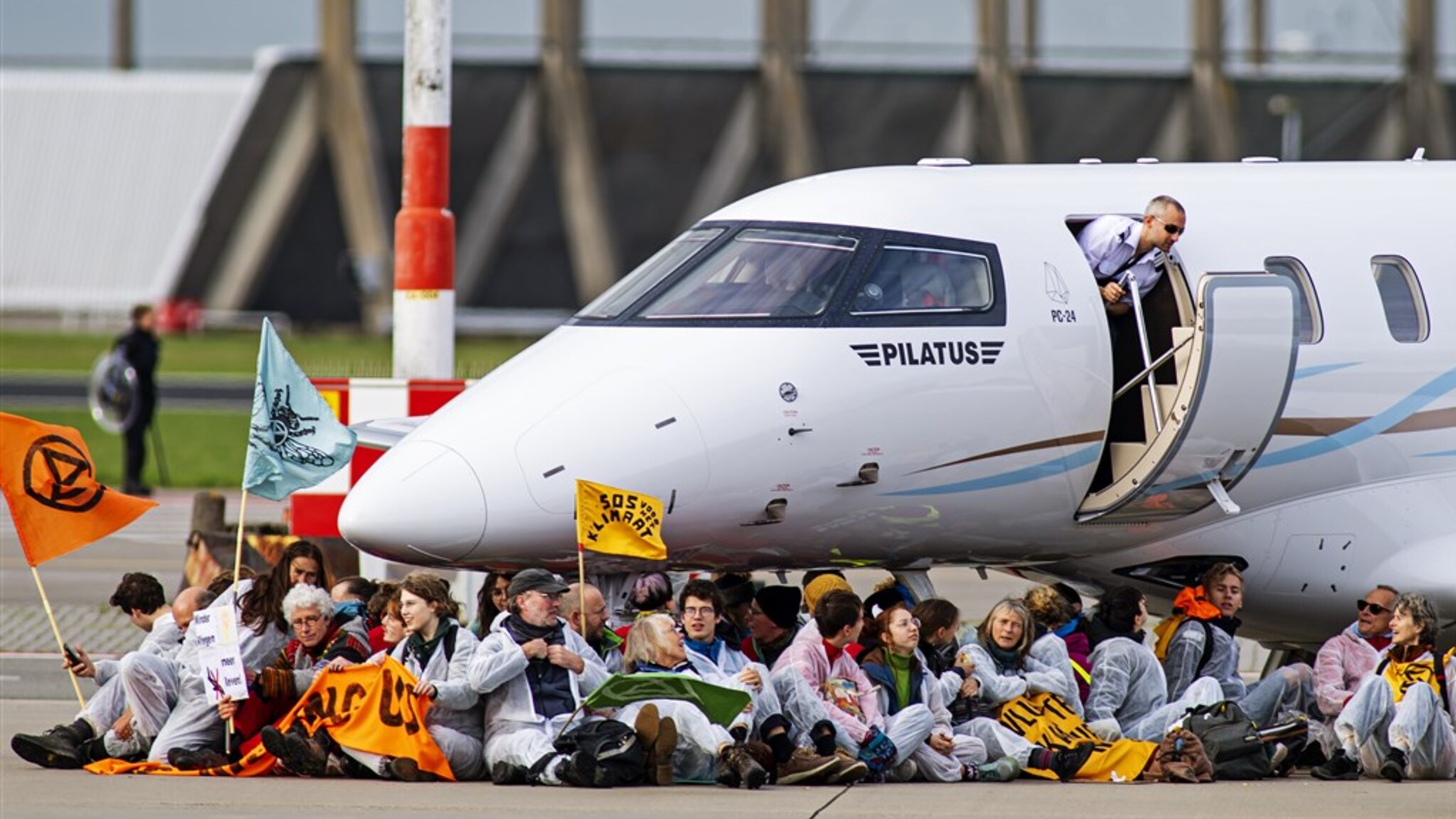 Significant increase in the number of private jets in Schiphol due to Corona and the summer crowds