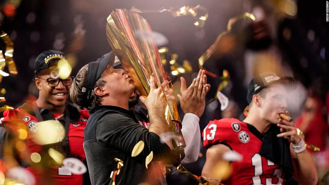 The Georgia Bulldogs football championship team declines an invitation to visit the White House