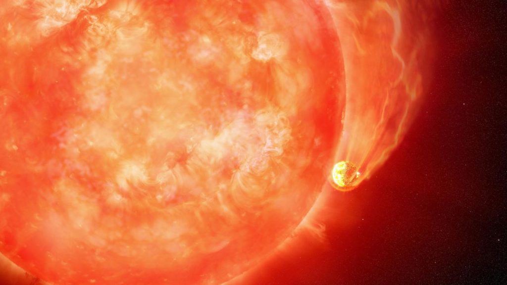 The fate of the Earth is recorded for the first time: the star swallows the planet in one go  Sciences