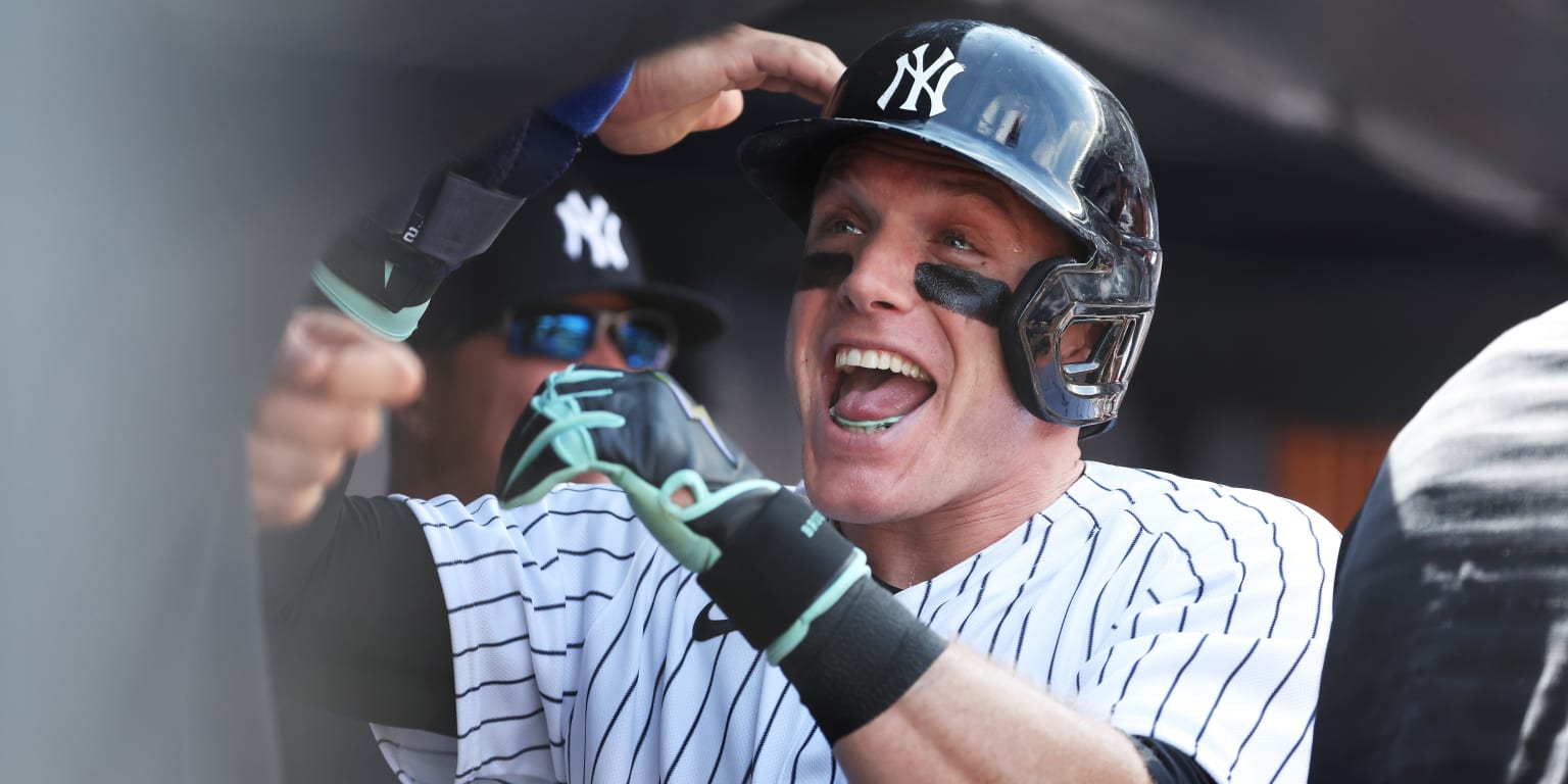 Harrison Bader scores the go-ahead win for the Yankees over the Rangers